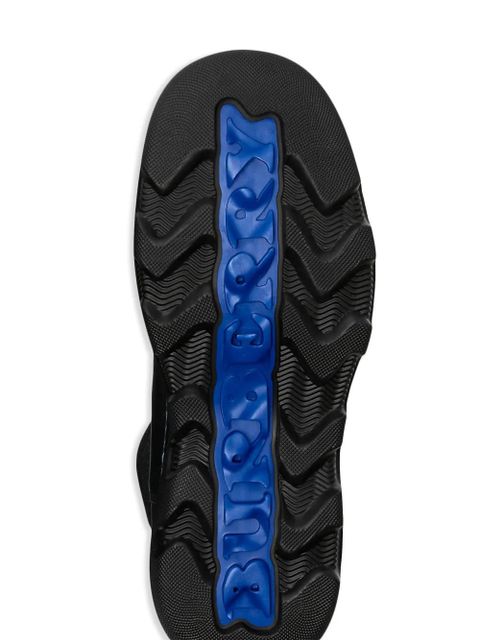 Burberry round-toe leather boots - Green - zdjęcie produktu nr 2