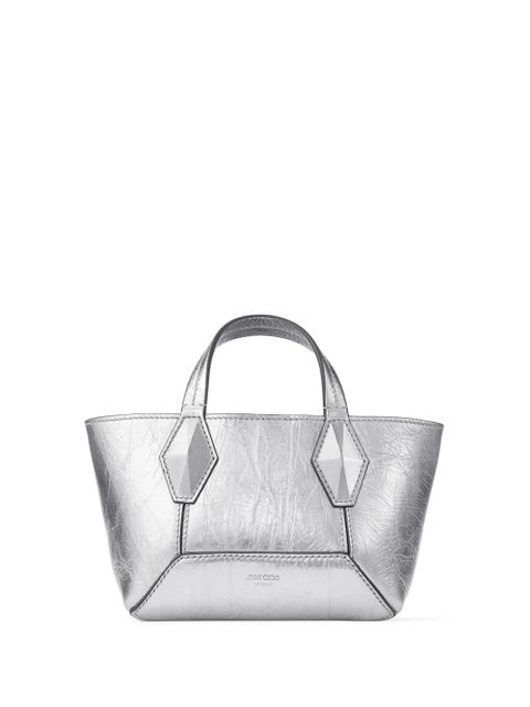 Jimmy Choo xs Diamond tote bag - Silver - zdjęcie produktu nr 1