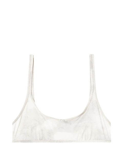 Diesel Oval D bikini top - Neutrals - zdjęcie produktu nr 1
