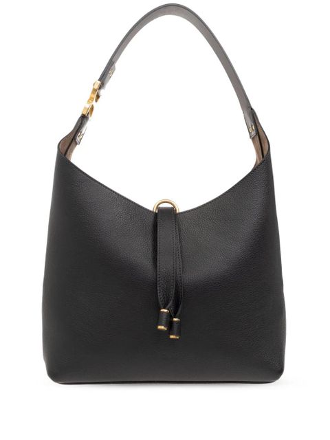 Chloé small Marcie leather tote bag - Black - zdjęcie produktu nr 1
