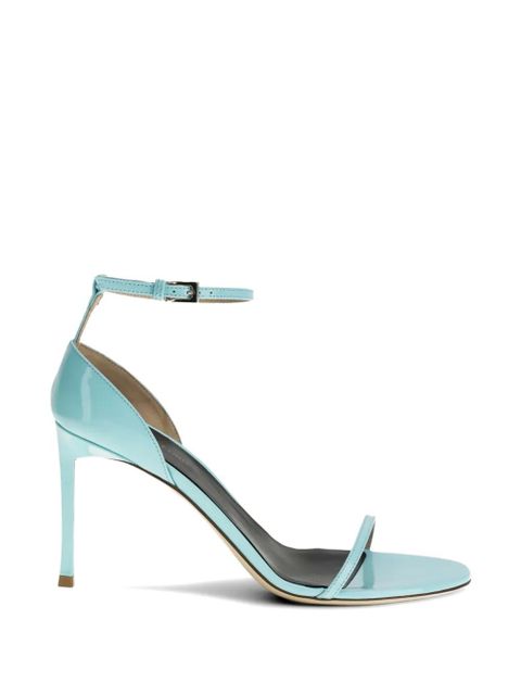 TOM FORD Vertigo patent leather sandals - Blue - zdjęcie produktu nr 1