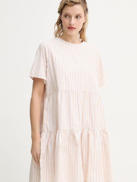 2NDDAY sukienka Loretta kolor pomarańczowy mini oversize 2252128245 - zdjęcie produktu nr 1