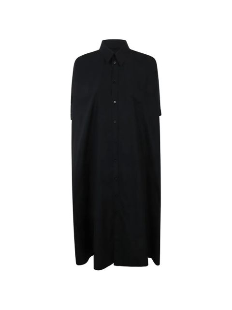 MM6 Maison Margiela buttoned midi dress - Black - zdjęcie produktu nr 1