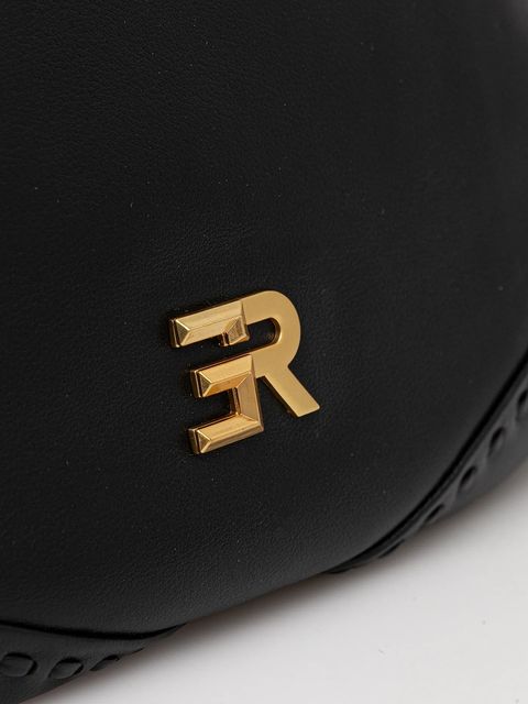 ERMANNO Firenze torebka skórzana kolor czarny 12401940