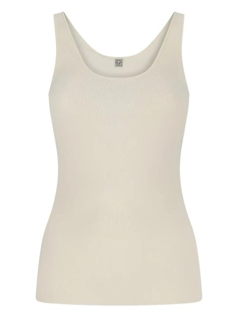 TOTEME scoop-neck tank top - Neutrals - zdjęcie produktu nr 1