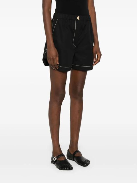 Sportmax Lacrima shorts - Black