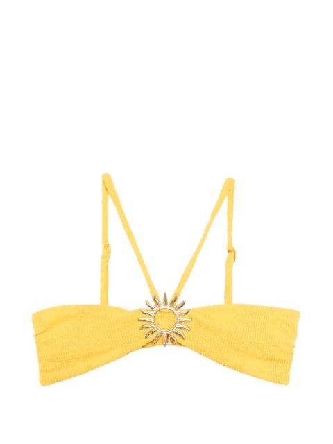 FARM Rio sun-plaque bikini top - Yellow - zdjęcie produktu nr 1