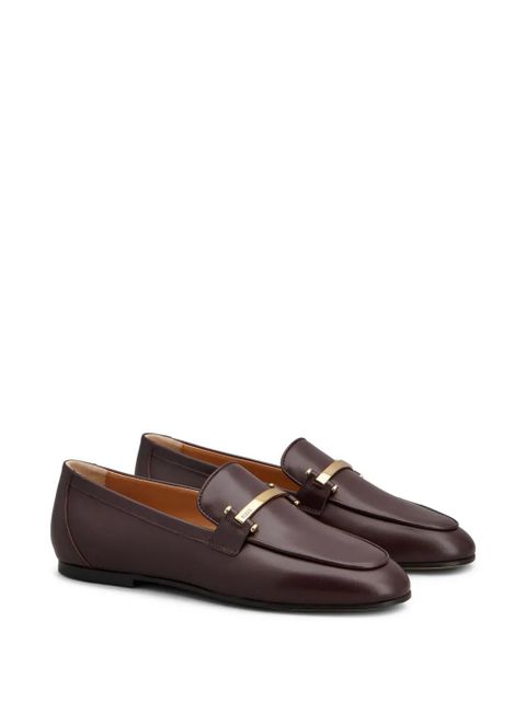 Tod's leather loafers - Red - zdjęcie produktu nr 2