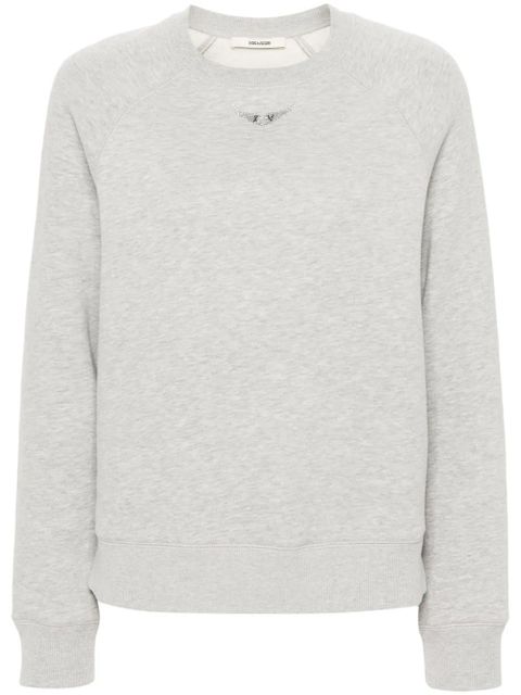 Zadig&Voltaire Upper mélange sweatshirt - Grey - zdjęcie produktu nr 1