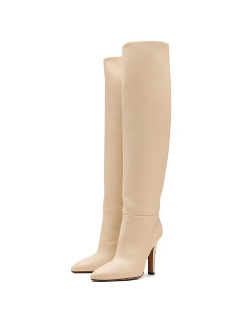 Paris Texas Elsa point-toe heel boots - Neutrals - zdjęcie produktu nr 2