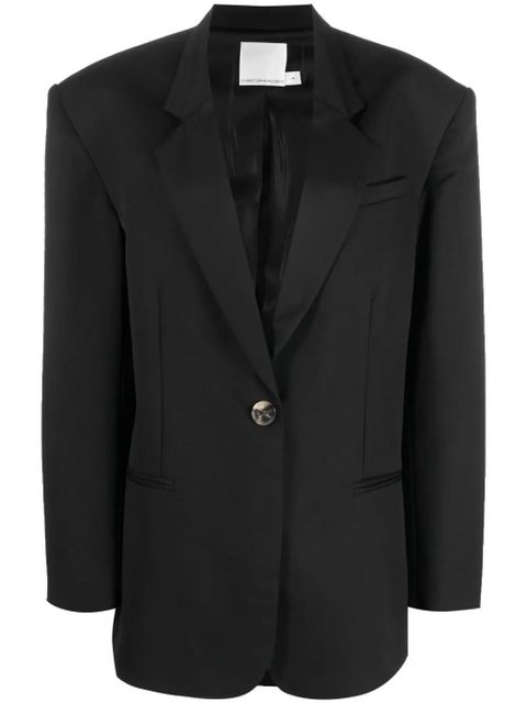 Christopher Esber The Bermuda oversize blazer - Black - zdjęcie produktu nr 1