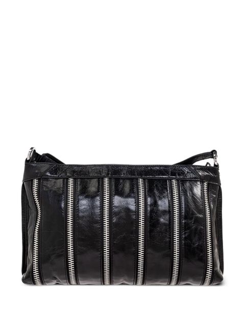 Zadig&Voltaire Sunny Moody multiple-zip leather shoulder bag - Black - zdjęcie produktu nr 2