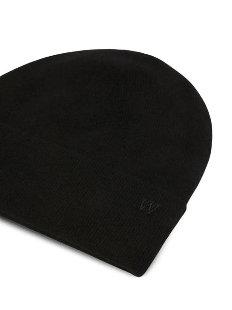 Weekend Max Mara logo beanie - Black