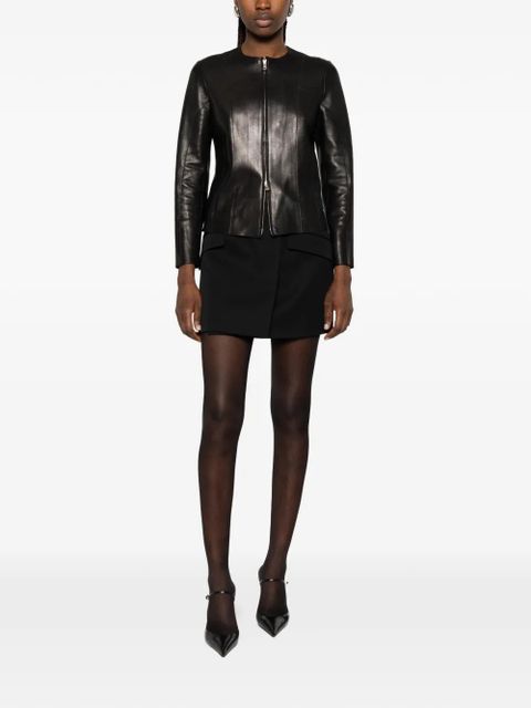 Givenchy flap-pocket mini skirt - Black - zdjęcie produktu nr 2
