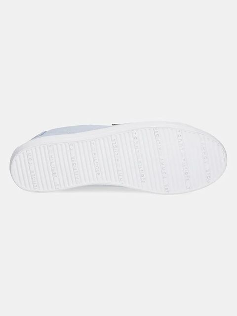 Tommy Hilfiger tenisówki VULC CANVAS LACE UP SNEAKER kolor niebieski FW0FW08647