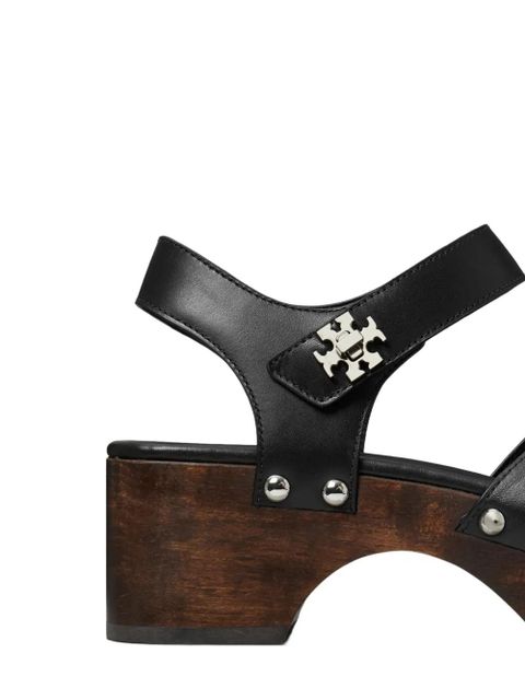 Tory Burch turnlock clogs - Black