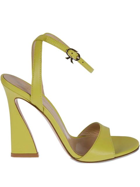 Gianvito Rossi Ribbon-buckle sandals - Yellow - zdjęcie produktu nr 1