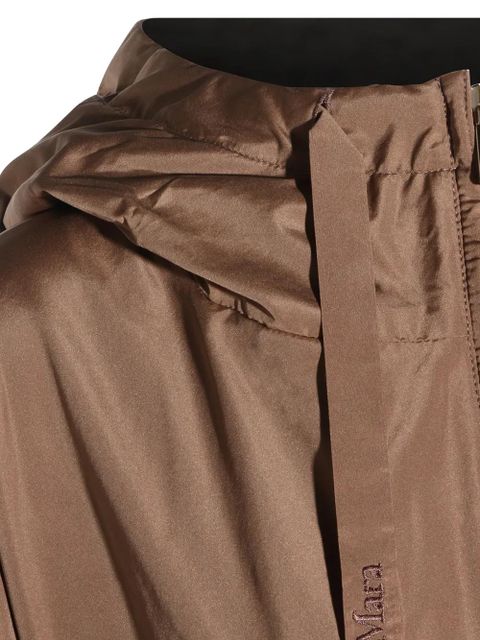 Max Mara hooded belted coat - Brown