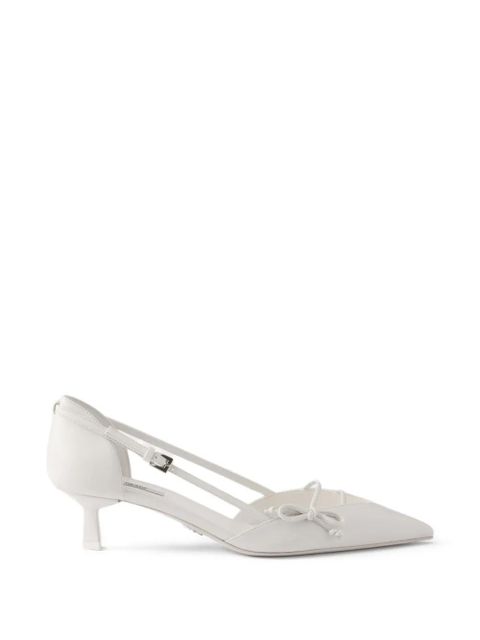 Prada leather pumps - White - zdjęcie produktu nr 1
