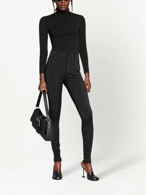 Balenciaga high-waisted leggings - Black