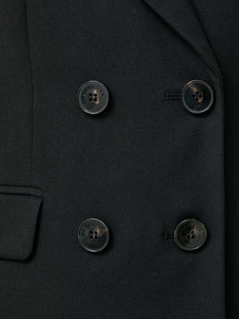 Marella marynarka kolor czarny dwurzędowa gładka