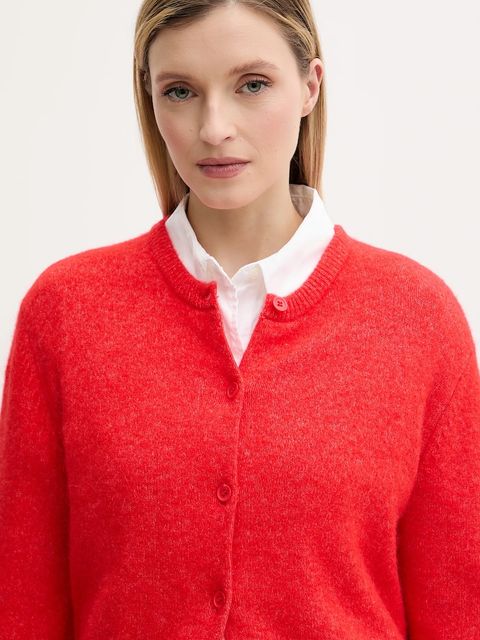 Samsoe Samsoe kardigan wełniany NOR