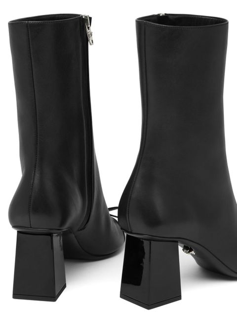 Versace Gianni Ribbon 70mm ankle boots - Black