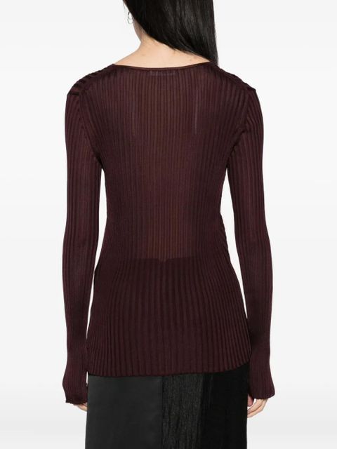 KHAITE Tia top - Purple