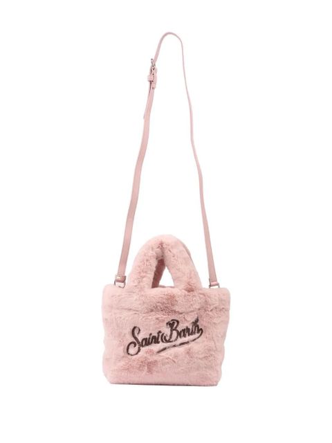 MC2 Saint Barth embroidered-logo tote bag - Pink