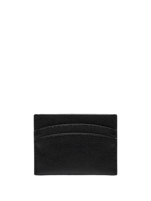 Tory Burch Robinson logo-plaque cardholder - Black - zdjęcie produktu nr 2