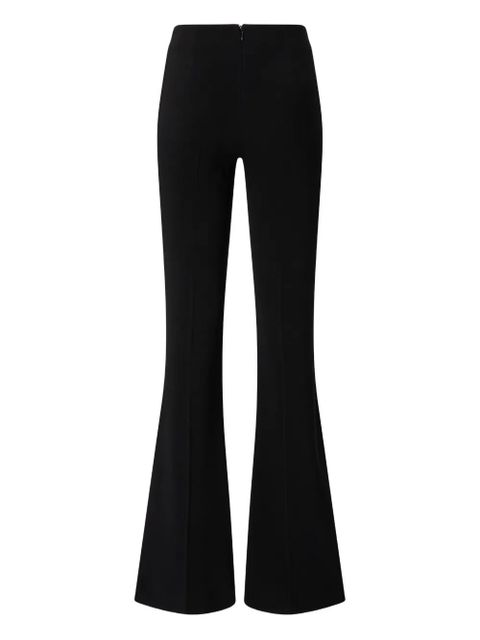 PINKO floral-appliqué flared trousers - Black - zdjęcie produktu nr 2