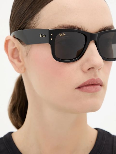 Ray-Ban okulary przeciwsłoneczne kolor czarny 0RB0840S