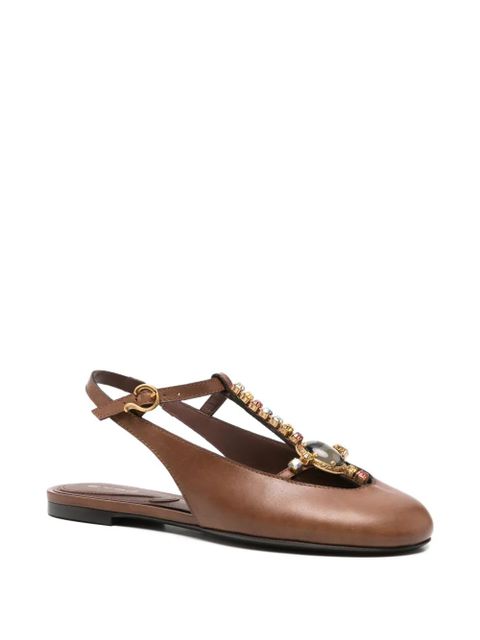 ETRO slingback pumps - Brown - zdjęcie produktu nr 2