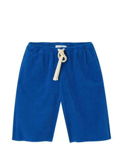American Vintage corduroy drawstring shorts - Blue - zdjęcie produktu nr 1