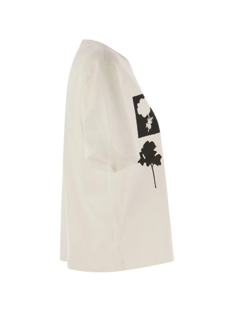 Weekend Max Mara printed A-line T-shirt - White