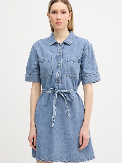 DKNY sukienka letnia jeansowa - zdjęcie produktu nr 2