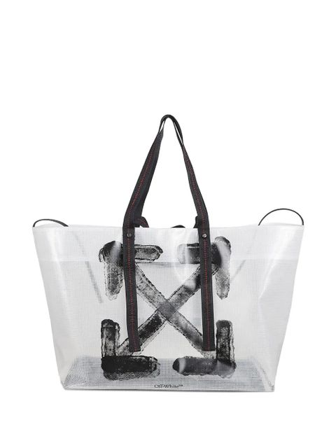 Off-White arrow-motif tote bag