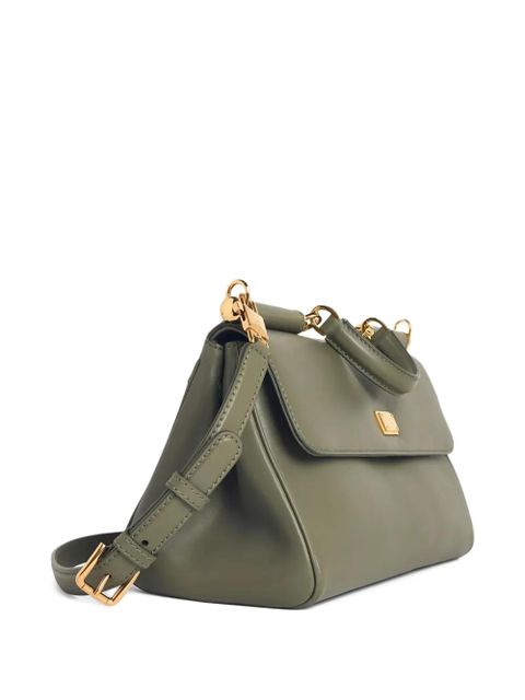 Dolce & Gabbana medium Sicily leather tote bag - Green