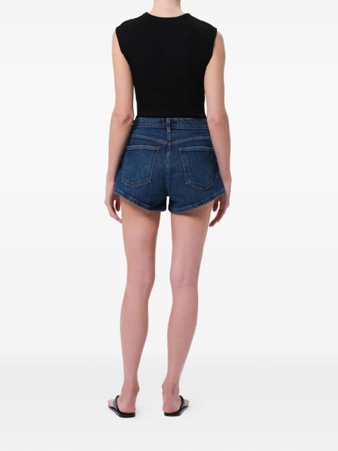 AGOLDE Duster denim shorts - Blue
