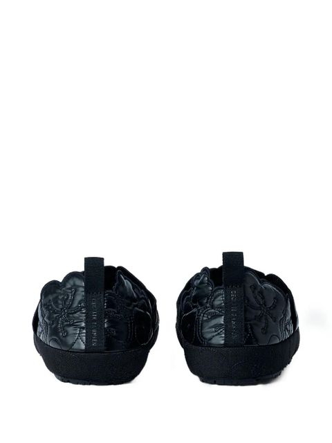 The North Face x Cecilie Bahnsen Hailey THERMOBALL™ Traction quilted slip-on sneakers - Black