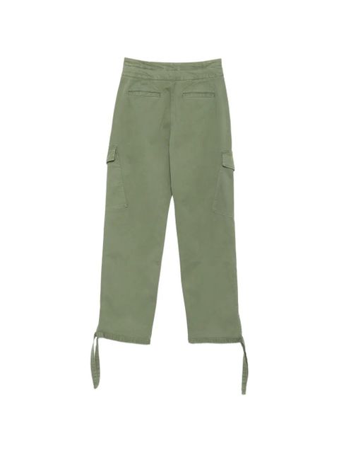 PINKO Coperto tie-waist cargo trousers - Green - zdjęcie produktu nr 2