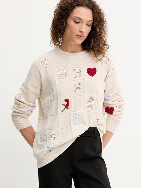 Twinset sweter z wełną - zdjęcie produktu nr 1