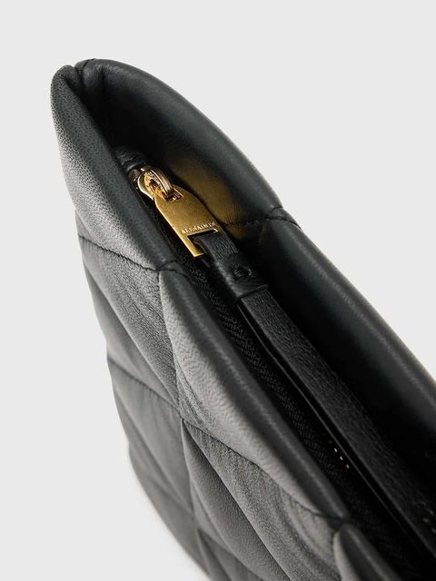 AllSaints kopertówka skórzana BETTINA kolor czarny W214XD - zdjęcie produktu nr 2