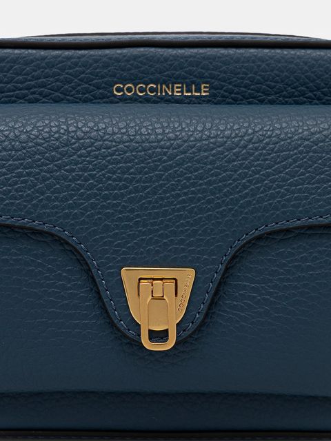 Coccinelle torebka skórzana kolor niebieski E1 MF6 55 04 01