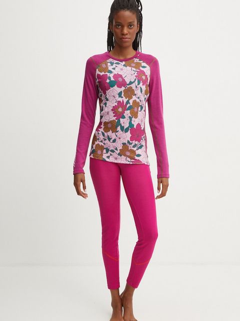 Helly Hansen legginsy funkcyjne Lifa Active kolor fioletowy