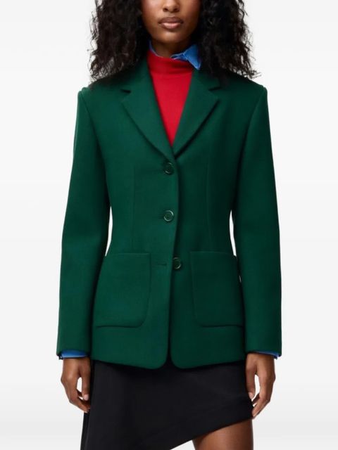 LOEWE wool blazer - Green