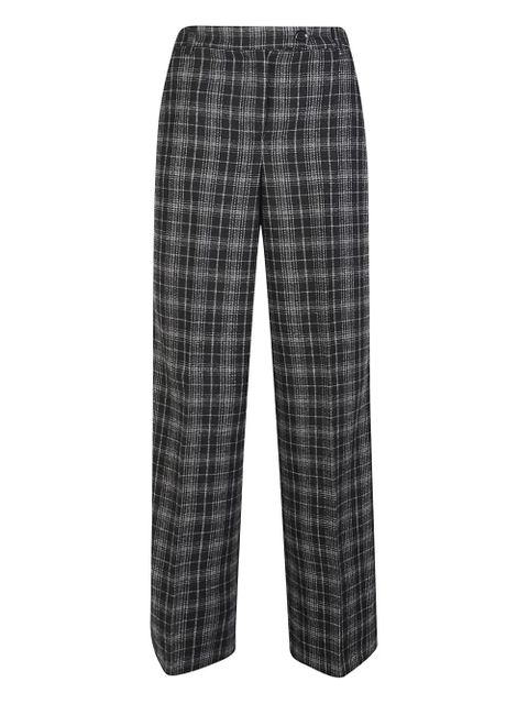 PINKO plaid trousers - Black - zdjęcie produktu nr 1