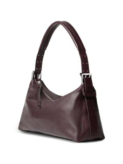 LEMAIRE belted leather tote bag - Brown