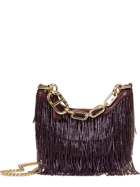 TWINSET Coissant fringe chain shoulder bag - Red - zdjęcie produktu nr 1