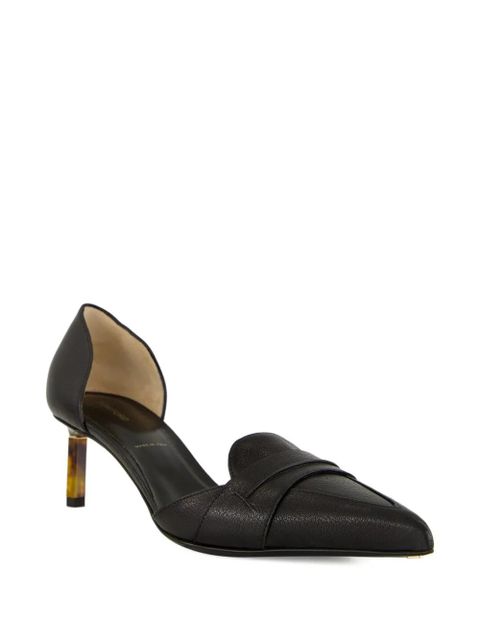 TOM FORD 85mm leather pointed-toe pumps - Black - zdjęcie produktu nr 2
